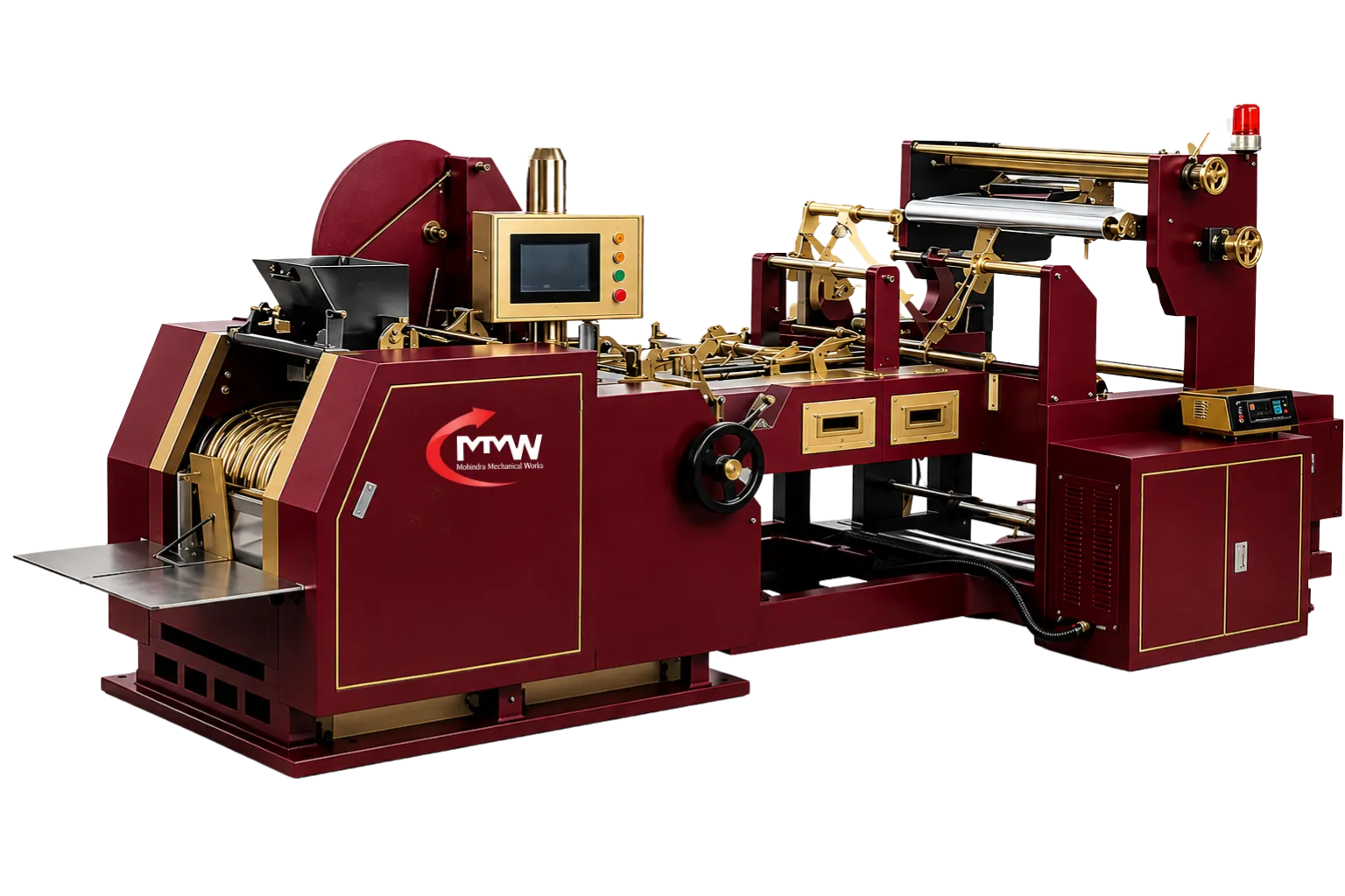 Small Paper Bag Making Machine