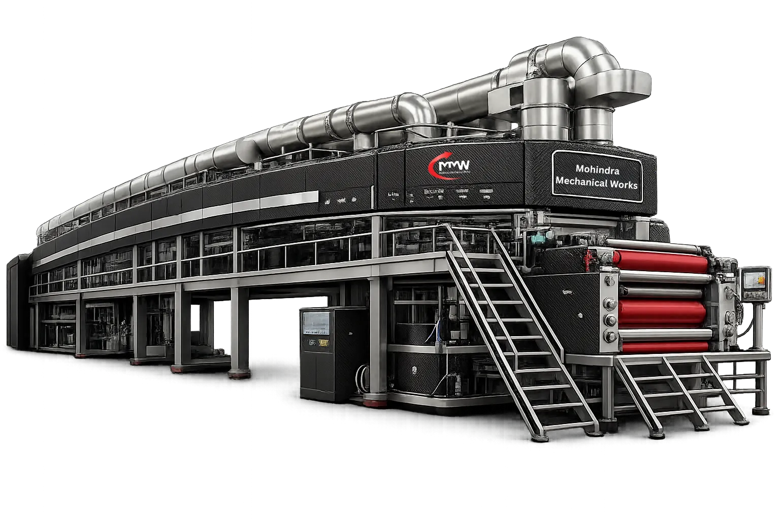 Water-Based Coating Machine for Gutka Pouches